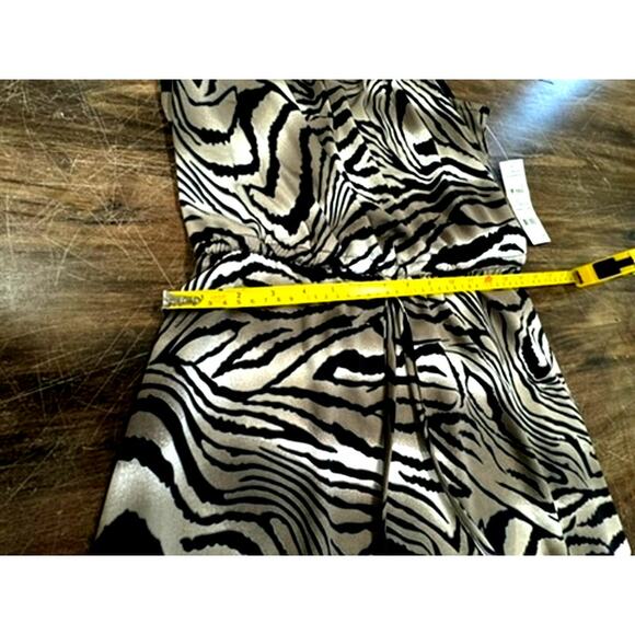 NWT!!! Maxi,Sleeveless,Embellished Tiger Stripes Dress,Size S, NY Collection - Picture 8 of 13